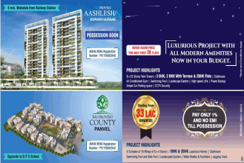Invest in Proviso homes in Navi Mumbai